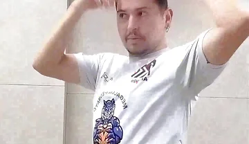 I Almost Got Caught by the Security Guard Exposing Myself in the Public Restroom.