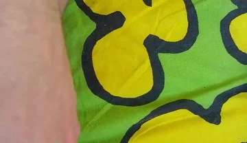 Tanning My Dick Outdoors