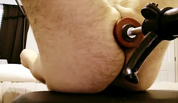 Fucking Machine but First Cums Sucking