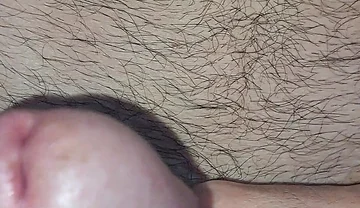 Close-up and Great Cumshot with My Saliva.