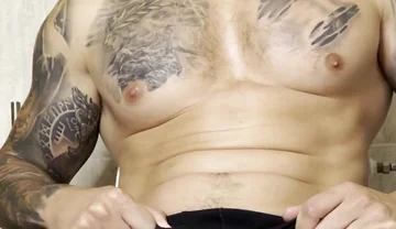 Big Cock Cums with No Touch