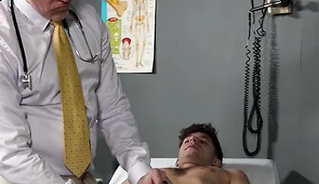 Hung Dr. Wolf Stretches Younger Patient Dex Devalls Hole