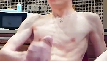 Cute Boy with BIG Cock