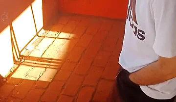Playing with Him in Shorts
