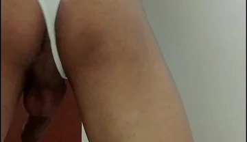 Showing Her Panties Under Her Skirt with POV Surprise, Come and Bust My Ass