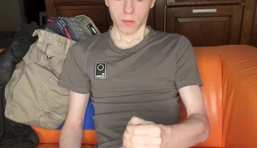 Imagining Straight Friend Causes Massive Twink Load Release