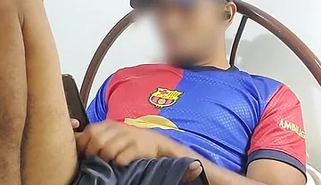 Male Watching Porn in His Room