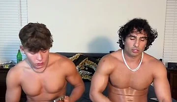 Zane Walker And Drake Von In Two Masculine Hot Guys Jerk Off Next To Each Other
