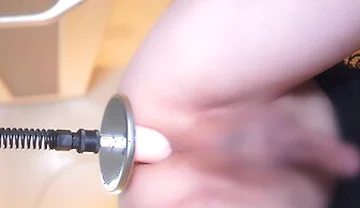 Dildo Inserted In Doggy Style, Squirting, Crossdressing Masturbation