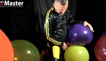 Looning Balloon Play No Pop Then Pops