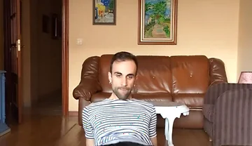 I Make a Streeptease Dressed in Military Dress