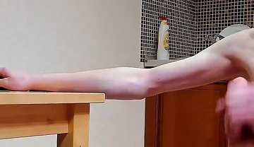 Two-day very big cumshot