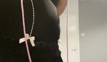 Cock and Ball Bondage with Sissyfication