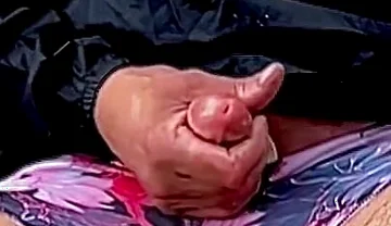 I'm Cumming on the Beach and Collect All the Ejaculation in a Bowl