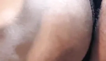 Black Thong Try on