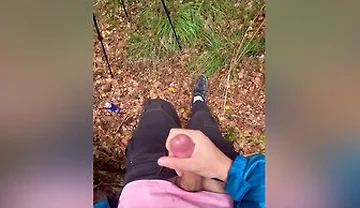 Twink Forest Wank