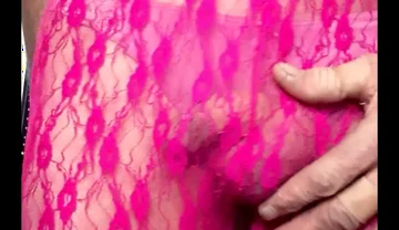 Cdmichelle Wearing Sexy Pink Legging