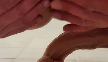 How Does He Fit This Huge Vibrator in His Ass
