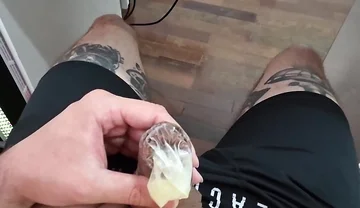 I Filled a Condom with Milk