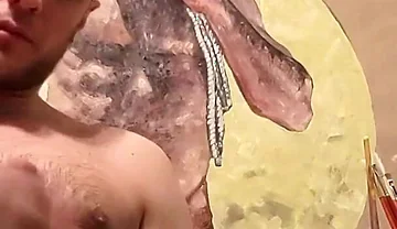 In Addition to Showing off for the Camera I Am Pretty Darn Good at Painting.