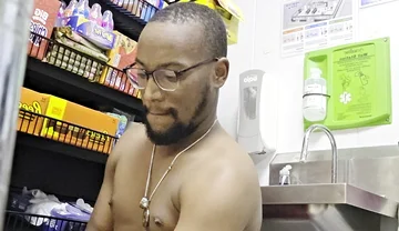 Jerking off at My Second Job