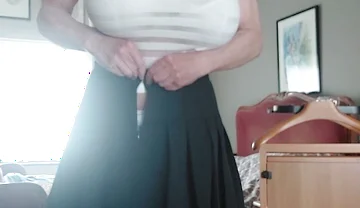 Sunday morning getting clothed