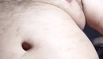 Sweaty Fat Man Masturbation