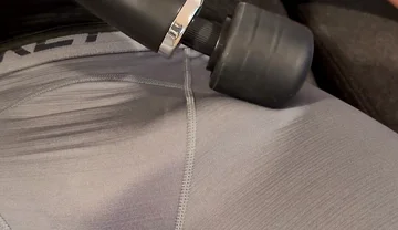 Guess What Daddy Dreaming About When His Cock Hardens Under the Vibration From Massage Machine and Makes It Cum - John Delove
