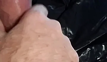 Amateur with Pump and Prostate Massage for Double Orgasm