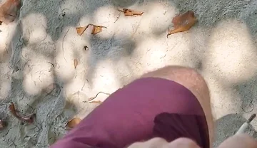 Jerking and Cumming on a Carribean Island