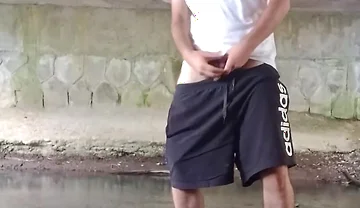 Playing with My Pet Under the Bridge