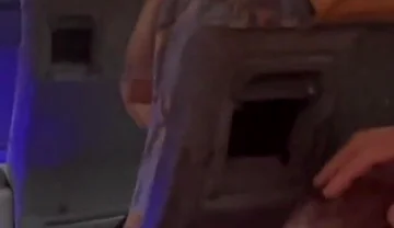 Blowjob From a Stranger on the Bus and a Huge Cumshot in a Hotel