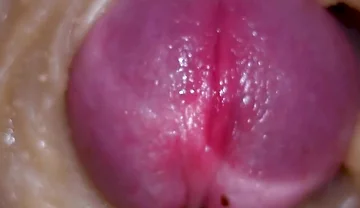Extreme Close up! Injecting a Large Dose of Sperm Pussy Toy Camera 4K
