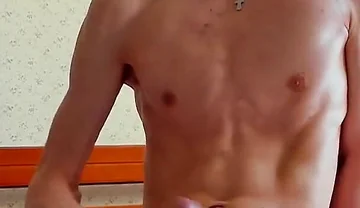 Anal Workout and Strong Cumshot