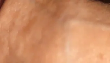 Creamy Pre-cum Slowly Sliding Down the Hole.