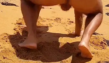 Ladysilva Hot Ass on the Beach