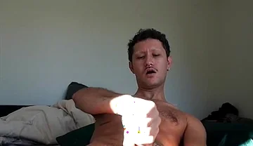 Harry_jen Gay Morning Boner Cumshot