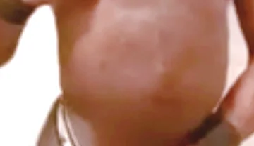 Black Muscle Bathroom BBC Leather Harness & Boots Bate