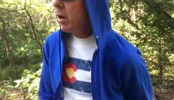 Adam Kaye Jacks off in the Mountains