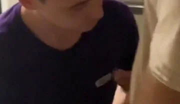 Blowing a Hung Stud in the Stairwell