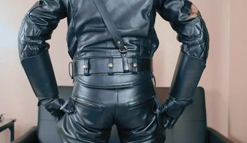 Leather Uniform Close up [alternate Take]