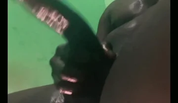Part 1long Dick Guy Hides and Beat His Big Black Cock