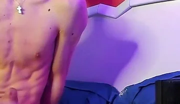 Teen Cums a Lot From a Vibrator in the Ass