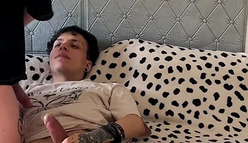 Step-brother Spies on Me Riding a Twink Latino Big Cock [4k]