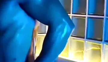 Solo Muscle Jerk off Big Cumshot! Uncut Latinos