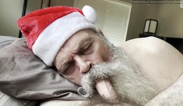 Santa Comes Early to Work My North Pole - Santa Sucks Cock Pt. 1