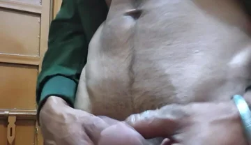 Flexing Big Cock and Cum Without Touching Hands