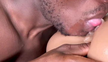 Licking Realistic Silicone Pussy Doll