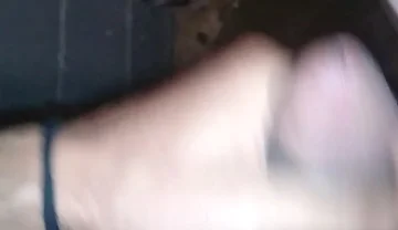 Hard in the Bathroom