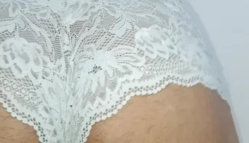 Hairy Ass in Lace Cheeks, Wants Hard Anal, Gay Submissive I Want You to Cum Inside